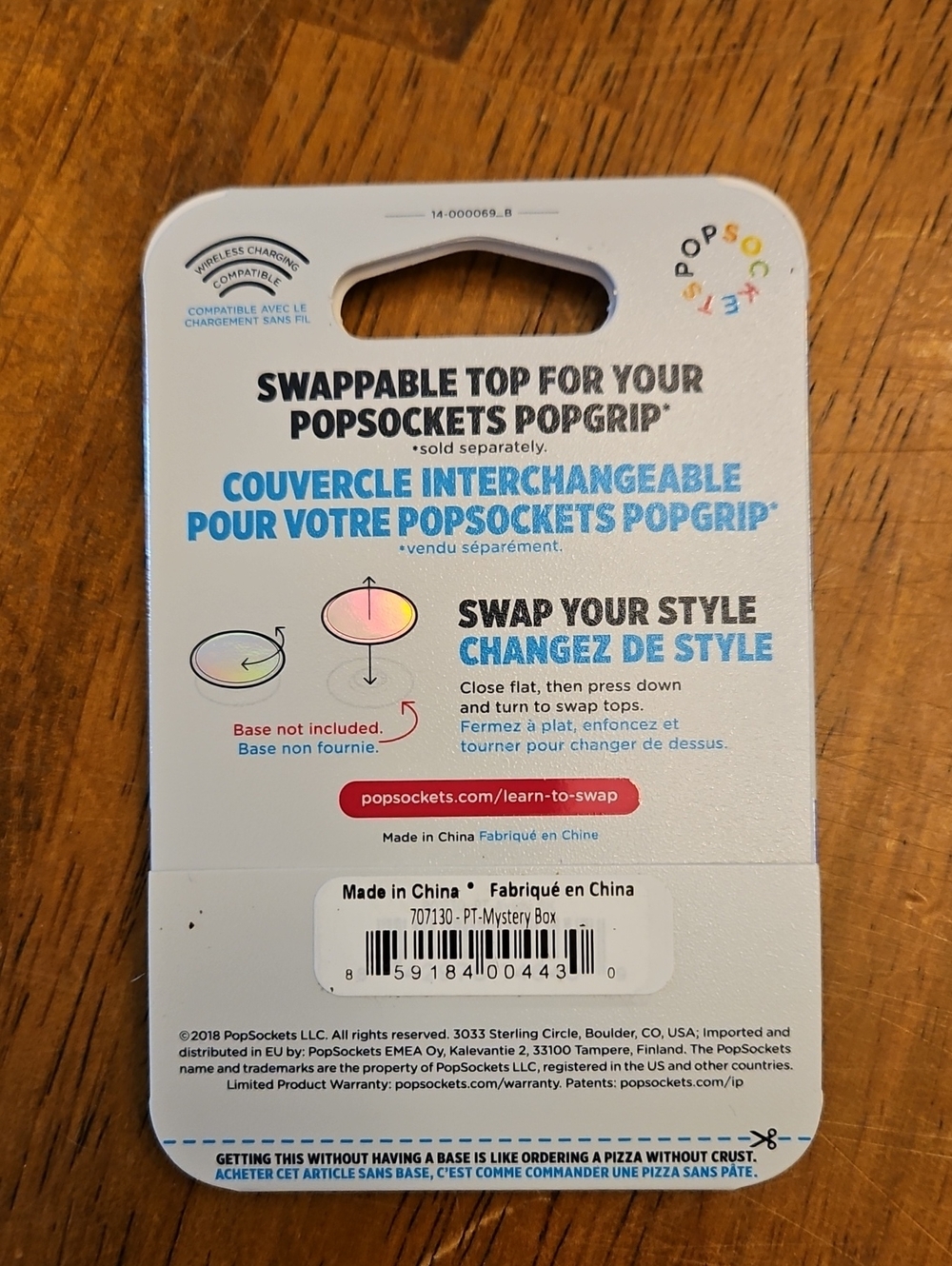 Pop Socket - Juat The PopTop - Picture 2 of 2